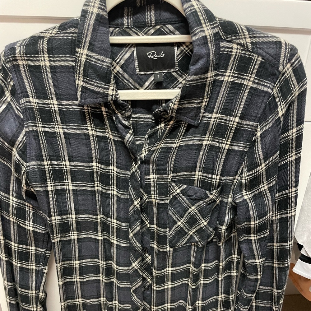 Very soft flannel button down